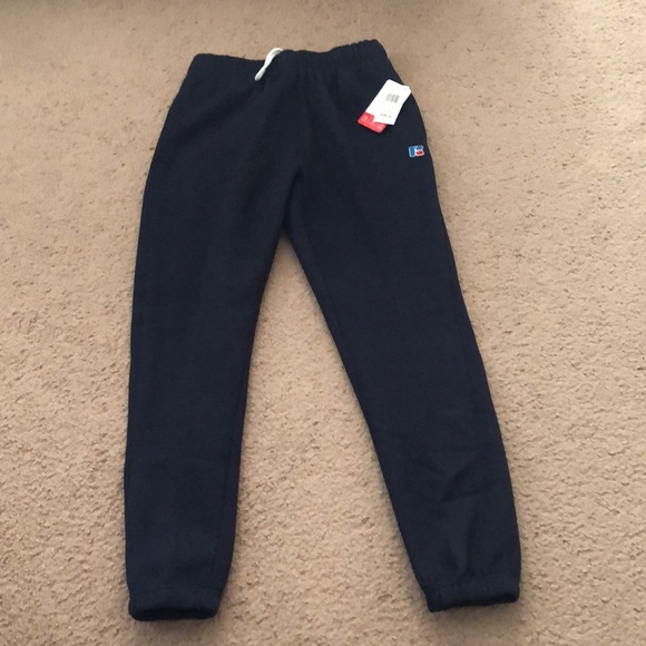 RUSSELL ATHLETIC ELASTIC BOTTOM SWEATPANTS / M - Picture 2 of 11
